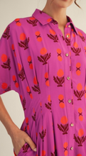 Load image into Gallery viewer, Pleated Floral Midi Dress
