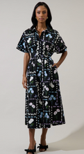 Load image into Gallery viewer, Wilderra Pleated Midi Dress
