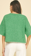 Load image into Gallery viewer, Button Down Short Sleeve Sweater
