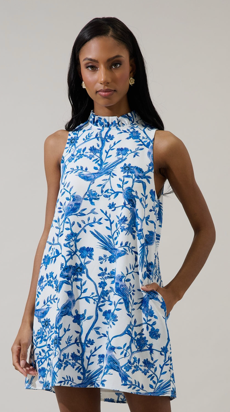 Trapeze Mini Dress Medium