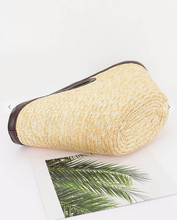 Load image into Gallery viewer, Straw Beach Bag
