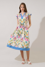 Load image into Gallery viewer, Adelina Shift Midi Dress
