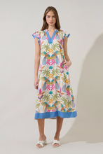 Load image into Gallery viewer, Adelina Shift Midi Dress
