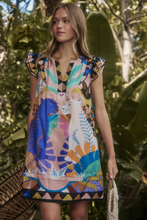 Load image into Gallery viewer, Pattie Ruffle Shift Dress
