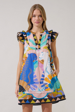 Load image into Gallery viewer, Pattie Ruffle Shift Dress
