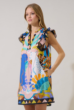 Load image into Gallery viewer, Pattie Ruffle Shift Dress
