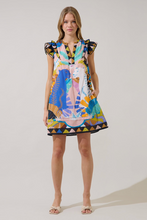 Load image into Gallery viewer, Pattie Ruffle Shift Dress
