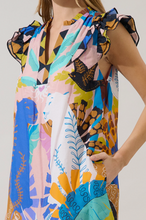 Load image into Gallery viewer, Pattie Ruffle Shift Dress
