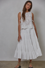 Load image into Gallery viewer, Eyelet Mushroom Shell Top
