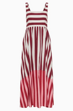 Load image into Gallery viewer, Striped Square Neck Maxi Dress
