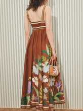 Load image into Gallery viewer, Floral Statement Sweetheart Maxi Dress
