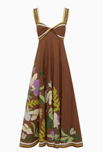 Load image into Gallery viewer, Floral Statement Sweetheart Maxi Dress
