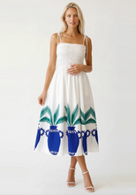Load image into Gallery viewer, Mediterranean Smock Cotton Maxi
