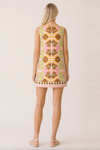 Load image into Gallery viewer, Watercolor Shell Shift Dress
