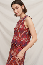 Load image into Gallery viewer, Eyelet Scalloped Skirt Set
