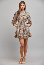 Load image into Gallery viewer, Floral Belted Mini Dress
