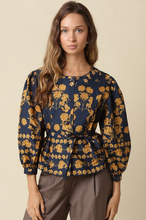 Load image into Gallery viewer, Button Down Peplum Blouse
