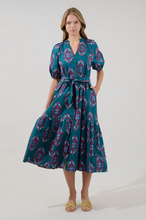 Load image into Gallery viewer, Wynette Tiered Midi Dress
