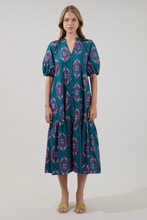 Load image into Gallery viewer, Wynette Tiered Midi Dress
