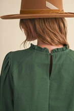 Load image into Gallery viewer, Scalloped and Die Cut Hem Blouse
