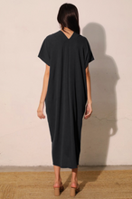 Load image into Gallery viewer, Black Layering Caftan Dress
