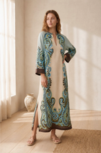 Load image into Gallery viewer, Printed Caftan Maxi Dress
