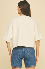 Load image into Gallery viewer, Button Down Crop Sweater
