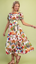 Load image into Gallery viewer, Spring Floral Printed Midi Dress
