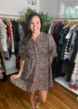Load image into Gallery viewer, Leopard Mini Dress
