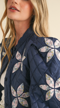 Load image into Gallery viewer, Quilted Floral Jacket
