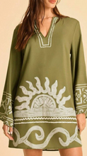 Load image into Gallery viewer, Olive Sun Kissed Caftan
