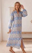 Load image into Gallery viewer, Seahorse Printed Maxi Dress
