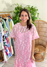 Load image into Gallery viewer, Floral Textured Organza Dress
